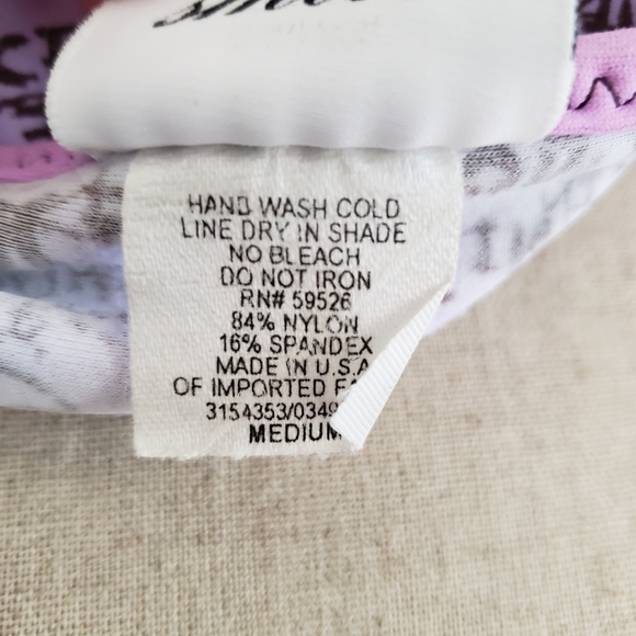 HURLEY - Purple Leopard Logo Print Bikini Lot Triangle Top Cheeky Bottom… - Picture 14 of 14